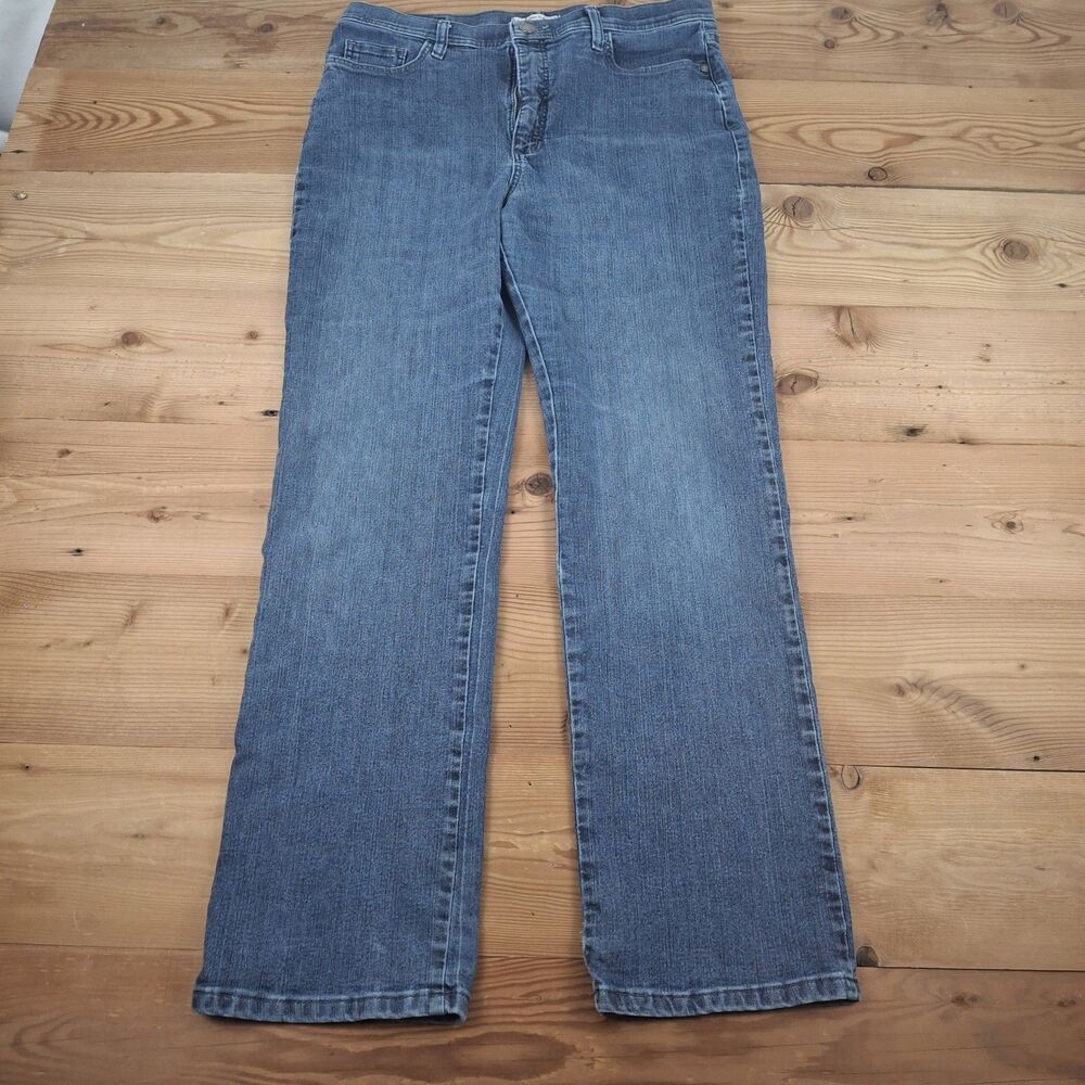Lee Classic Fit Straight Leg 14 Womens Blue
